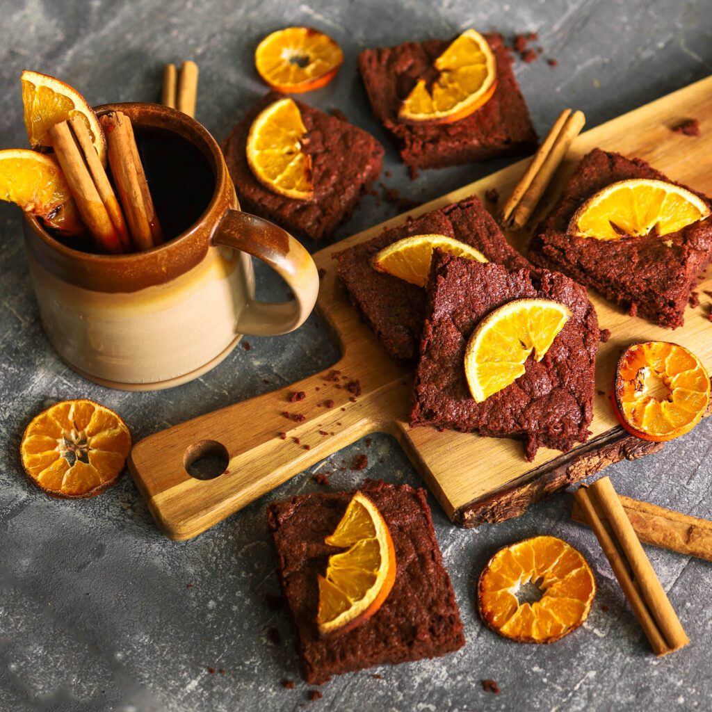 Mulled Wine Brownies - The Groovy Food Company